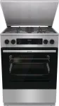 Gorenje GKS6C71XF Eraldiseisev pliit ahjuga h&otilde;bedane