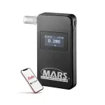 Electrochemical breathalyzer MART BT black
