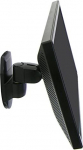 Ergotron 200 Series Wall Mount Monitor Pivot, Monitor Mount (black)