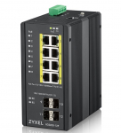 Zyxel RGS200-12P hallatav L2 gigabitise Etherneti v&otilde;rk (10/100/1000) Power over Ethernet (PoE) must