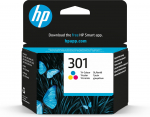HP 301 kolmev&auml;rviline originaaltindikassett
