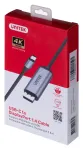 UNITEK ADAPTER USB-C, DISPLAYPORT 1.4, 8K@60HZ, 1,8M, V1423C