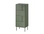 4S TRESSE kummut 50x40x125 matt roheline