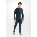 Men's Thermal Underwear VIKING Meriboo Man Set Merino, Navy Blue, XL