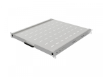 Sliding shelf for 19 inches rack cabinets 500mm grey