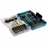 Makita drill & bit set E-07054, 29 pieces (folding box with transparent lid)