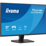 Iiyama ProLite X2793HSU-B1 (68.6 cm (27 Zoll), schwarz (matt), FullHD, IPS, HDMI, DP, USB-Hub, Lautsprecher, 120Hz Panel)