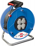Brennenstuhl Garant 4-Socket Cable Reel, Blue, 25 m