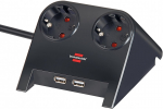 Brennenstuhl Desktop-Power USB-Charger - 2x USB - 1.8m - 2100 mAh