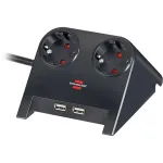 Brennenstuhl Desktop-Power USB-Charger - 2x USB - 1.8m - 2100 mAh