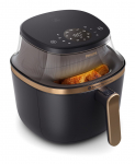 Philipsi 3000 seeria NA322/00 frit&uuml;&uuml;r &Uuml;ksik 4,2 l Eraldiseisev 1400 W Kuuma&otilde;hu frit&uuml;&uuml;r Vask, Must