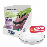 ANIMAL ISLAND Everyday Chicken with lamb in broth Box - wet cat food - 12x85g + free plate
