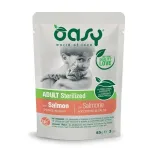 OASY Chunks in gravy Sterilized Salmon - wet cat food - 85g