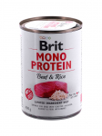 BRIT Mono Protein Beef & Rice - m&auml;rg koeratoit - 400g