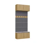 HAGA II 2W Wardrobe &ndash; Artisan Oak