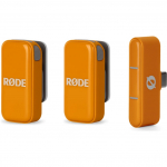 Rode Microphones Wireless Micro USB-C, microphone orange