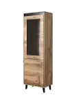 Kapp NORD 60x38x182.5 cm tamm wotan/antratsiit
