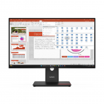 Lenovo ThinkVision T27-40 LED-ekraan 68,6 cm (27") 1920 x 1080 pikslit Full HD Must
