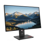 Lenovo ThinkVision T27Q-40, LED monitor - 27 - black, QHD, IPS, USB hub, HDMI, DP, 120Hz panel