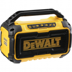DEWALT DCR011-XJ, speaker yellow/black, 10.8 to 54 volt Bluetooth speaker - basic version