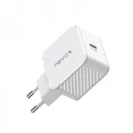 Nevox 45W SINGLE USB-C (PD) QC3.0 charger GaN (white, PD 3.0, QC 3.0)