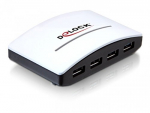 Delock HUB 4Port USB 3.0 black/wh