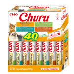 INABA Churu Variety karp kanaga kassitoit - 40 x 14g