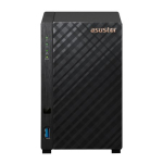 Asustor AS1202T NAS/salvestusserver Torn Realtek 1 GB DDR4 0 TB ADM Must