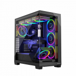 MODECOM VOLCANO STELLAR ARGB MIDI 8F BLACK K&Otilde;RVAKLAPID