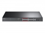 TP-LINK 16-Port 10/100Mbps PoE+ Switch