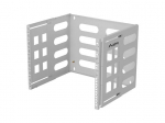 Rack wall mount 19" 8U 497x400/240 gray