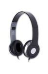 CITY black ster headphone with microph.