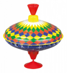 Humming top 19 cm Multicolor