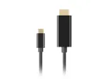 Kabel USB-C->HDMI 1.8M 4K CA-CMHD-10CU-0018-B