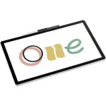 Wacom One 14, graphics tablet white/black, including pen