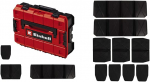 Einhell System case E-Case SF incl. dividers, tool box (black/red, with dividers)