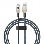 Baseus purunematu USB A-iP kaabel 1 m 5V-2.4A valge
