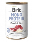 BRIT Mono Protein Lamb & Rice - wet dog food - 400g