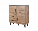 Cama kummut LOTTA 110 2D4S wotan tamm/matt must