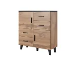 Cama kummut LOTTA 110 2D4S wotan tamm/matt must