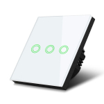 Glass Touch Light Switch Maclean MCE705W