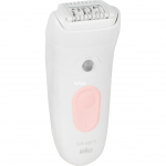 Braun Silk-&eacute;pil 5-000, epilator (white/pink, incl. cleaning brush)