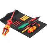 Wera Kraftform Kompakt Turbo i 1 Tool Finder, 16-piece, socket wrench red/yellow, 16-piece