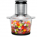 Rommelsbacher Multi-Chopper MZ 800 stainless steel/black, 800 watts, glass container 2.7 liters