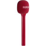 Rode Microphones Interview GO, microphone red, adapter