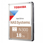 Toshiba Storage N300 18 TB (SATA 6 Gb/s, 3.5", Bulk)