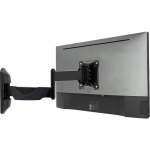 Lindy Adjustable Display Wall Mount (black, for monitors up to 66 cm (26"))