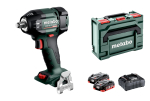 SSW 18 LTX 550 BL (602404800) cordless impact wrench, 18 volts (green/black, 2x LiHD battery packs (18 V/4.0 Ah), in Metabox)