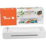 Peach 2 in 1 A4 laminator plug & play (incl. trimmer & laminating pouches)