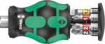 Wera Kraftform compact stubby magazine 2 bit set (black/green, 7 pieces)